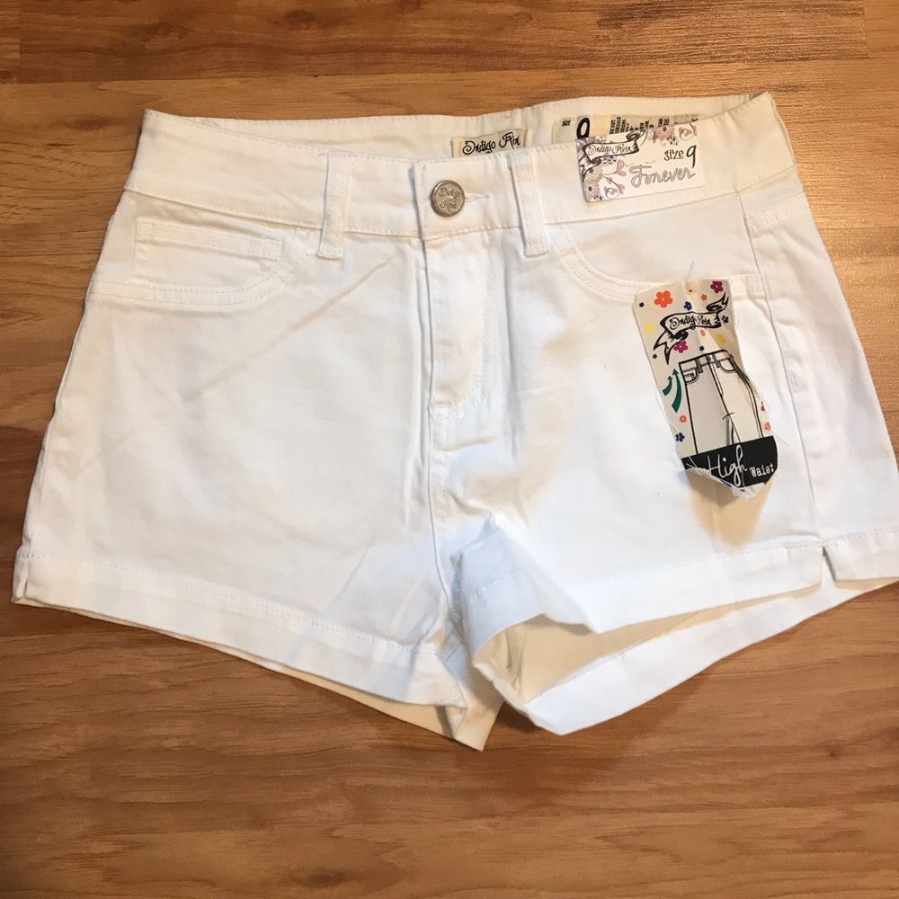 White shorts NWT